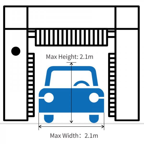 M-SD0900Q Pneumatic Tunnel Car Wash Machine